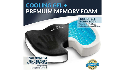 Discover Comfort with ComfiLife Gel Enhanced Seat Cushion