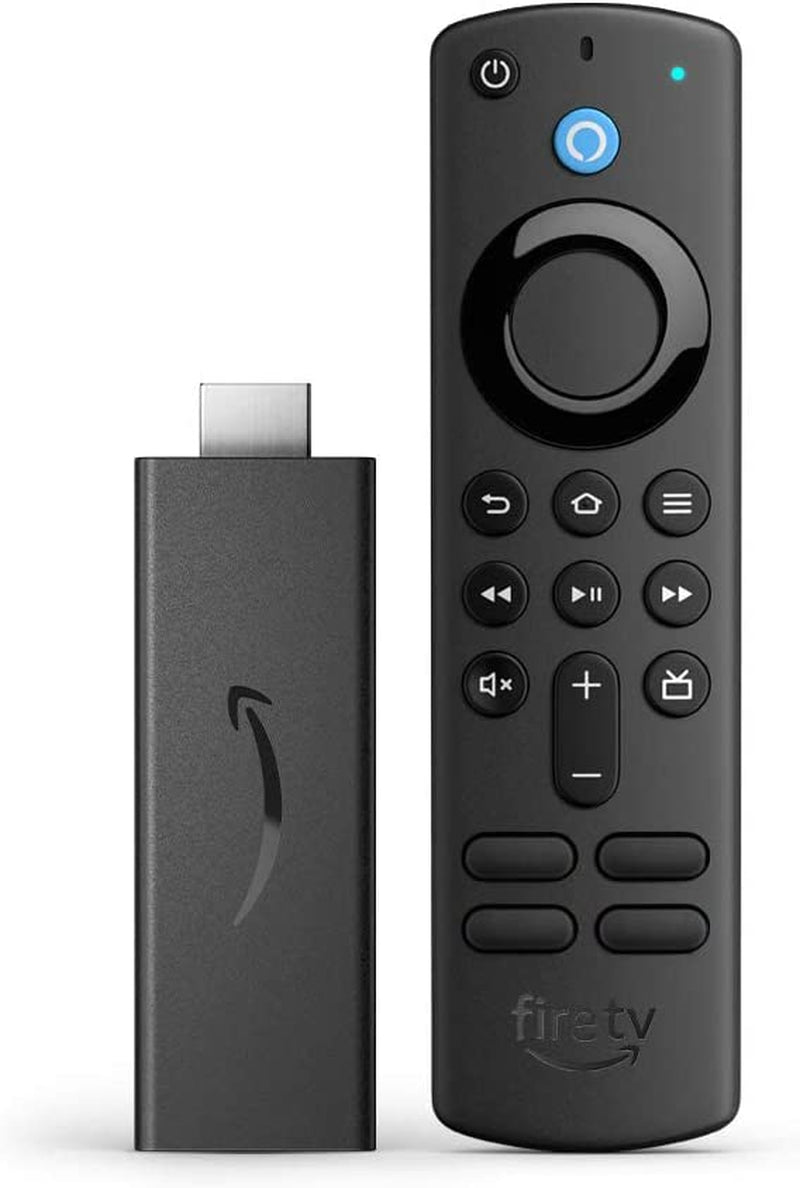 Fire TV Stick, HD, Sharp Picture Quality, Fast Streaming, Free & Live TV, Alexa Voice Remote with TV Controls