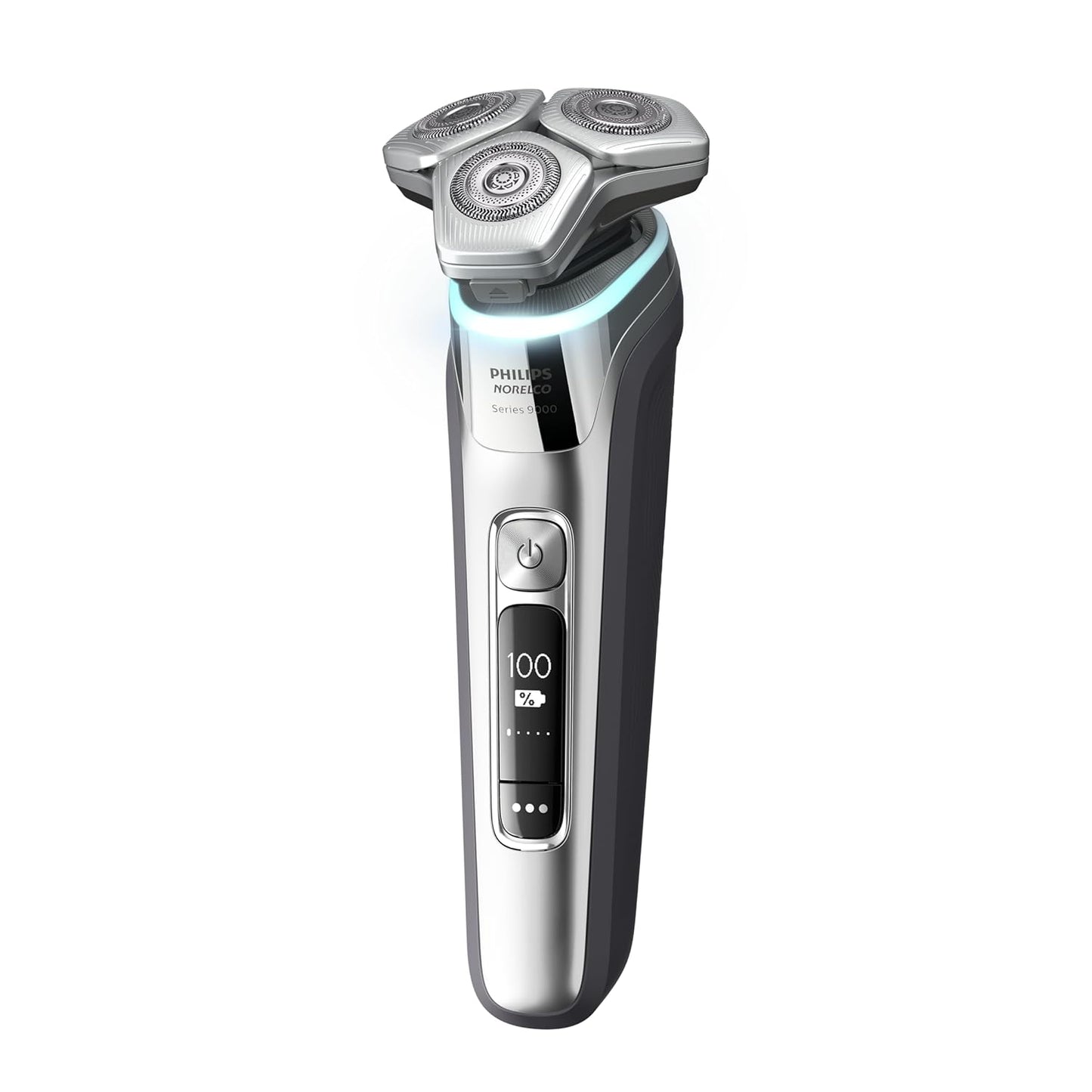 9500 Rechargeable Wet & Dry Electric Shaver with Quick Clean, Travel Case, Pop up Trimmer, S9985/84, Black