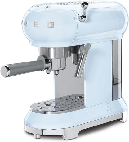 Espresso Machine, Paster Blue ECF01PBUS