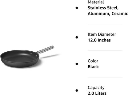 Cookware 12-Inch Black Frypan