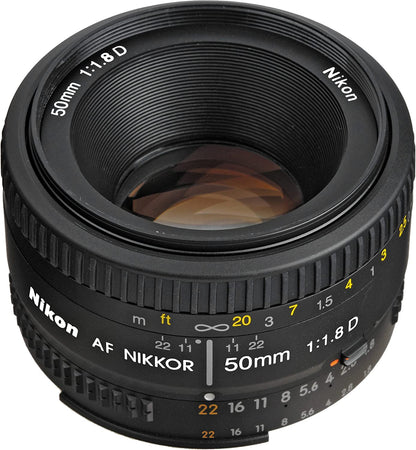 AF FX NIKKOR 50Mm F/1.8D Lens for  DSLR Cameras