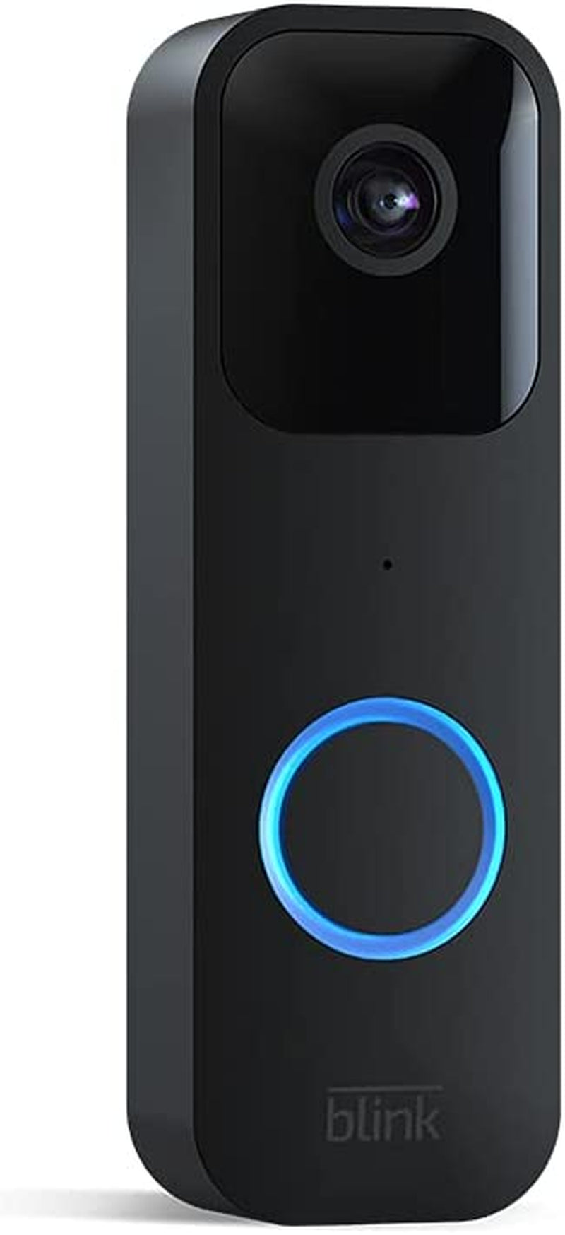 Video Doorbell | Two-Way Audio, HD Video, Motion and Chime App Alerts and Alexa Enabled — Wired or Wire-Free (Black)