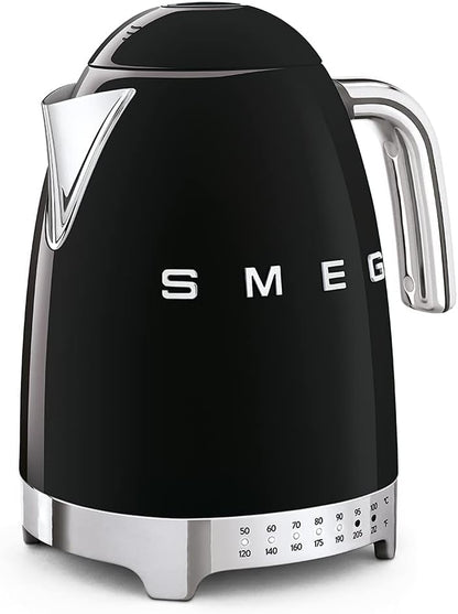 Black Stainless Steel 50'S Retro Variable Temperature Kettle