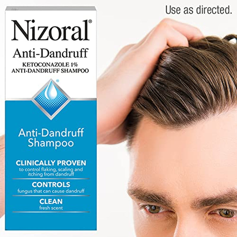 Anti-Dandruff Shampoo with 1% Ketoconazole, Fresh Scent, 7 Fl Oz