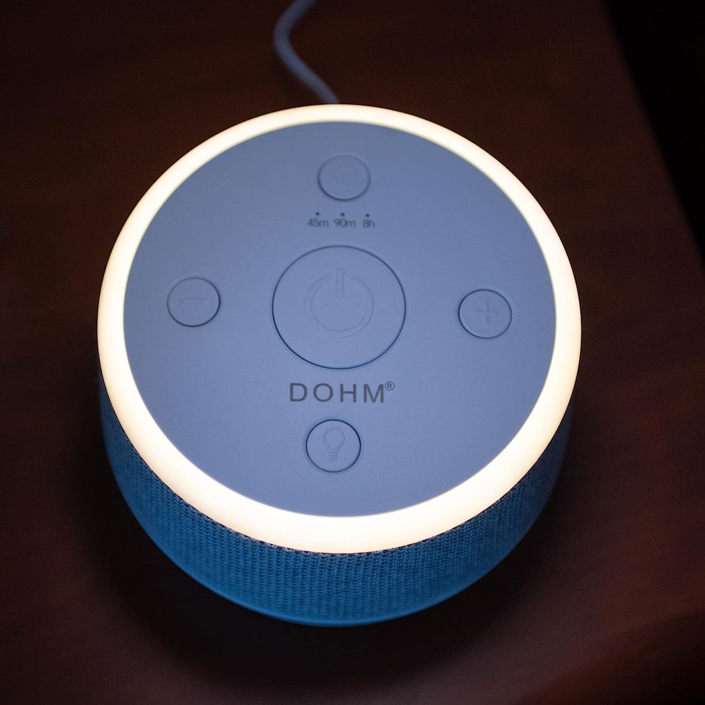 Dohm Nova White Noise Sound Machine, Better Sleep for Babies & Adults. Includes Night Light, 10 Fan Speeds & Calming Pink Noise for Louder Noise Masking. Noise Canceling for Office Privacy.