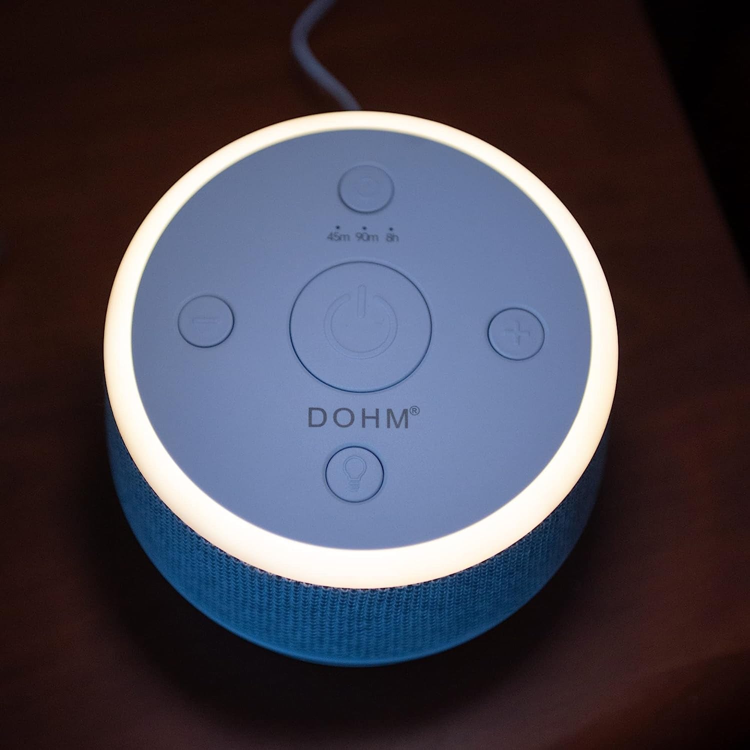 Dohm Nova White Noise Sound Machine, Better Sleep for Babies & Adults. Includes Night Light, 10 Fan Speeds & Calming Pink Noise for Louder Noise Masking. Noise Canceling for Office Privacy.