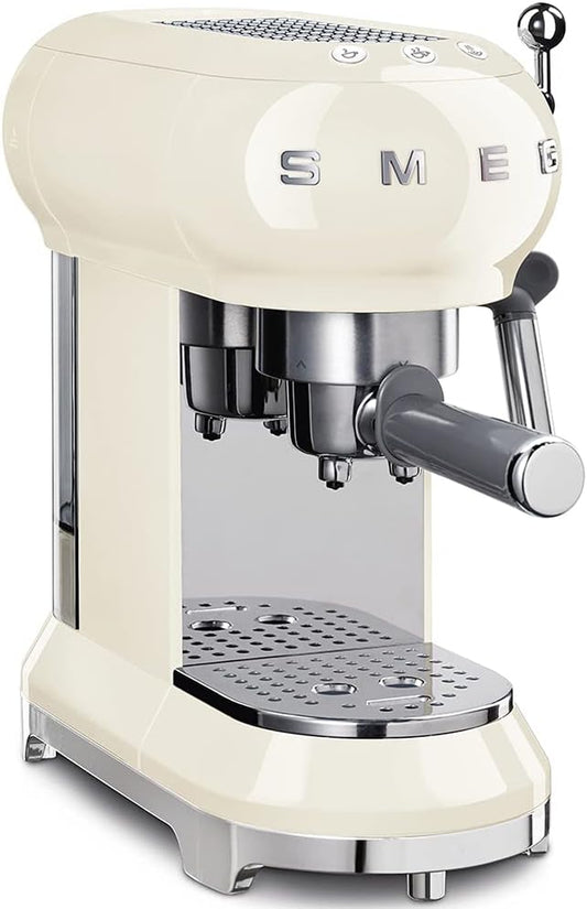 ECF01CRUS Espresso Coffee Machine, One Size, 1L, Cream