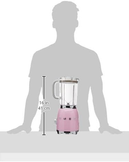 Countertop, Pastel Pink 50S Style Blender, 48 Ounces