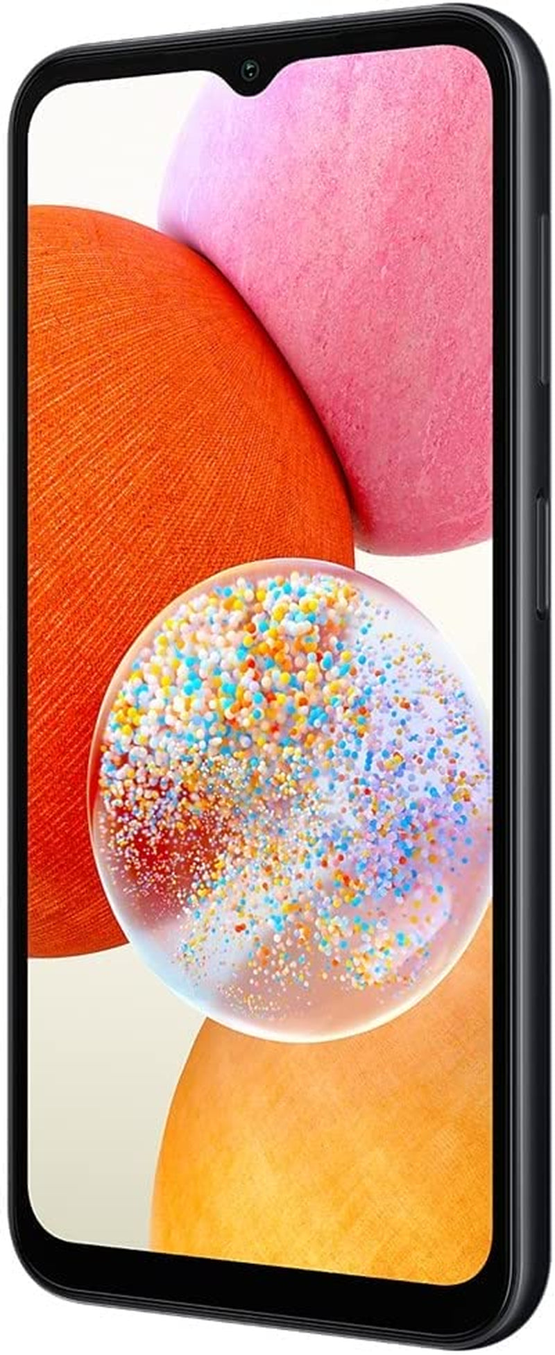Galaxy A14 4G LTE (128GB + 4GB) Unlocked Worldwide (Only T-Mobile/Mint/Metro USA Market) 6.6" 50MP Triple Camera + (15W Wall Charger) (Black (SM-A145M/DS))
